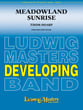 Meadowland Sunrise Concert Band sheet music cover